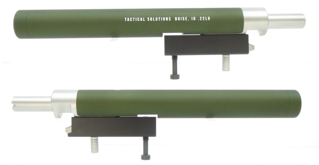TacSol Tactical Solutions Takedown Charger 9" Bull Barrel (SBR for 10/22) Matte OD Green