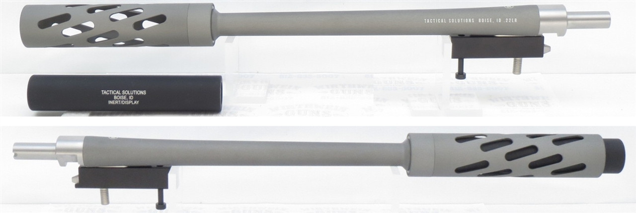 Tactical Solutions Matte Gun Metal Gray SBX Barrel for Ruger 10/22 Takedown