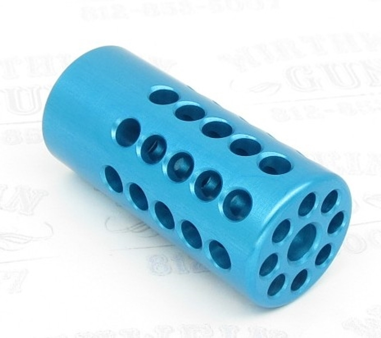 TacSol X-Ring .920" Compensator Turquoise 1/2"x28