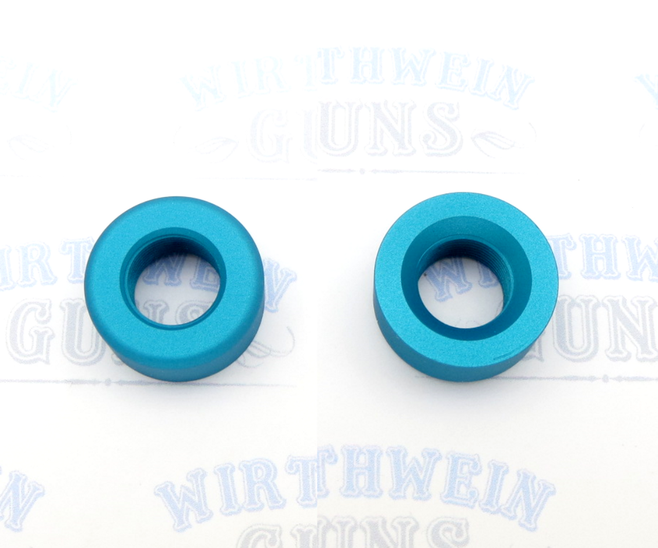 TacSol X-Ring Ruger 10/22 REPLACEMENT .920" Diameter Thread Protector (End Cap) 1/2"x28 Matte Turquoise