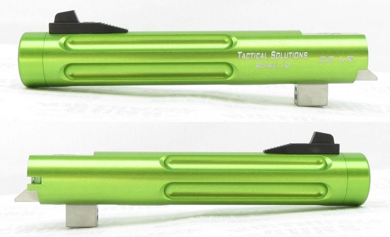TacSol Tactical Solutions Fluted 5.5" Trail-Lite Browning Buck Mark Barrel Threaded 1/2" x 28 Laser Green
