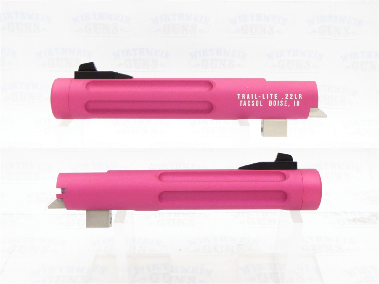 TacSol Tactical Solutions Fluted 5.5" Trail-Lite Browning Buck Mark Barrel Threaded 1/2" x 28 Matte Raspberry Pink