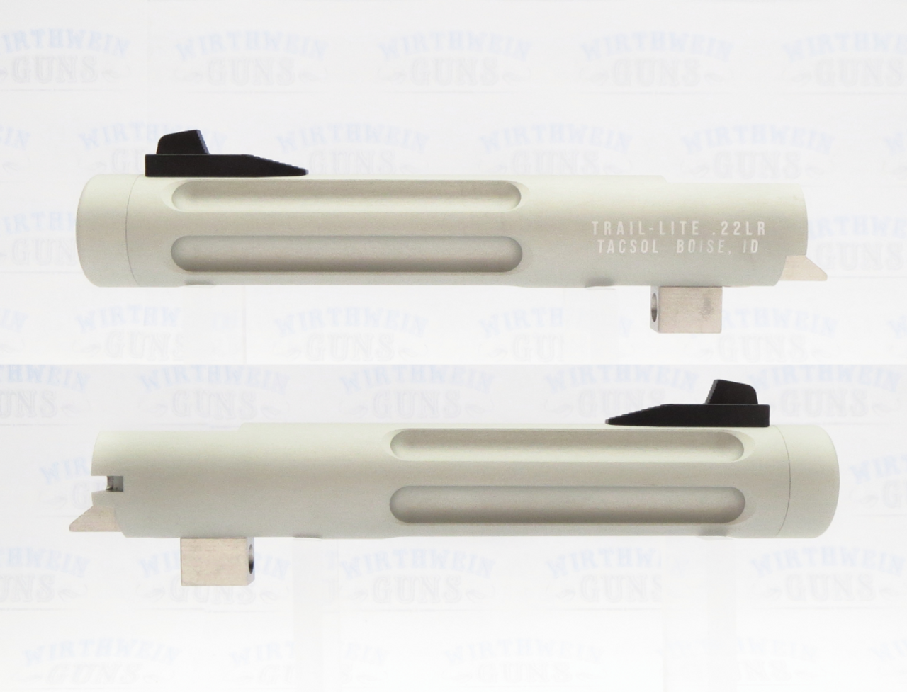 TacSol Tactical Solutions Fluted 5.5" Trail-Lite Browning Buck Mark Barrel Threaded 1/2" x 28 Matte Silver