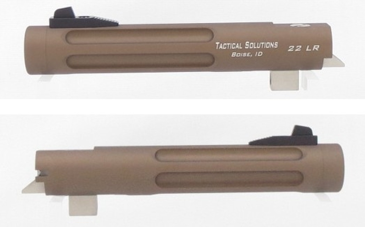TacSol Tactical Solutions Fluted 5.5" Trail-Lite Browning Buck Mark Barrel Threaded 1/2" x 28 Matte Quicksand