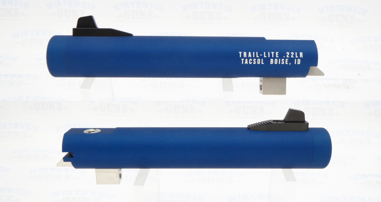 Tactical Solutions NON-Fluted 5.5" Trail Lite Buck Mark Barrel Threaded 1/2"x28 Matte Blue