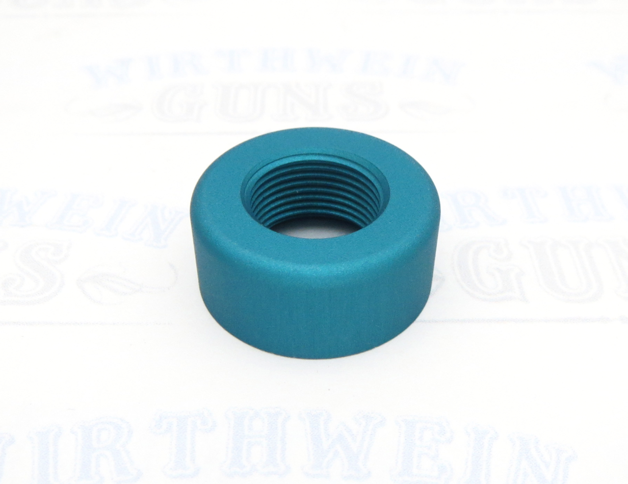 TacSol Tactical Solutions Trail-Lite Thread Protector Matte Turquoise 1/2x28