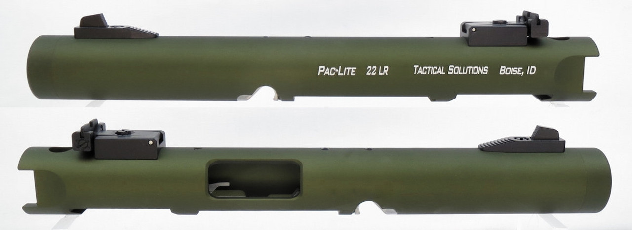 TacSol4.5 NON-Fluted Pac-Lite Matte OD Green 1/2"x28 threads