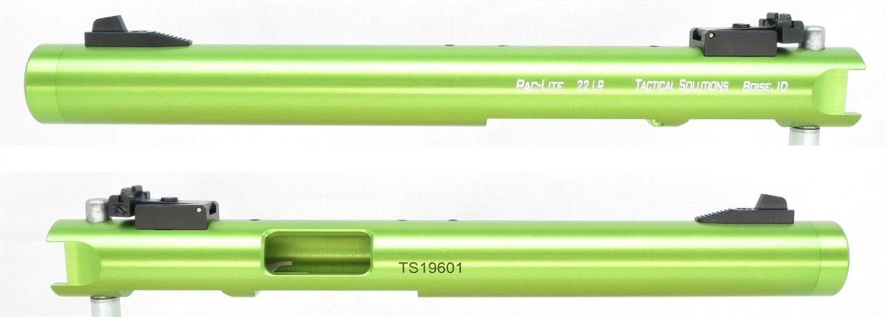 TacSol Pac-Lite 6" Non-Fluted LASER GREEN 1/2"x28 threads