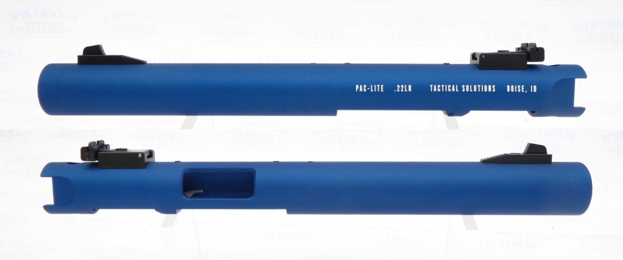 Tactical Solutions Pac-Lite 6" Non-Fluted Matte Blue 1/2"x28 threads