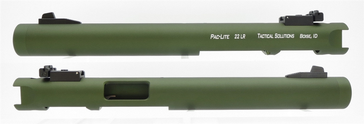 TacSol Pac-Lite 6" Non-Fluted OD Green 1/2"x28 threads