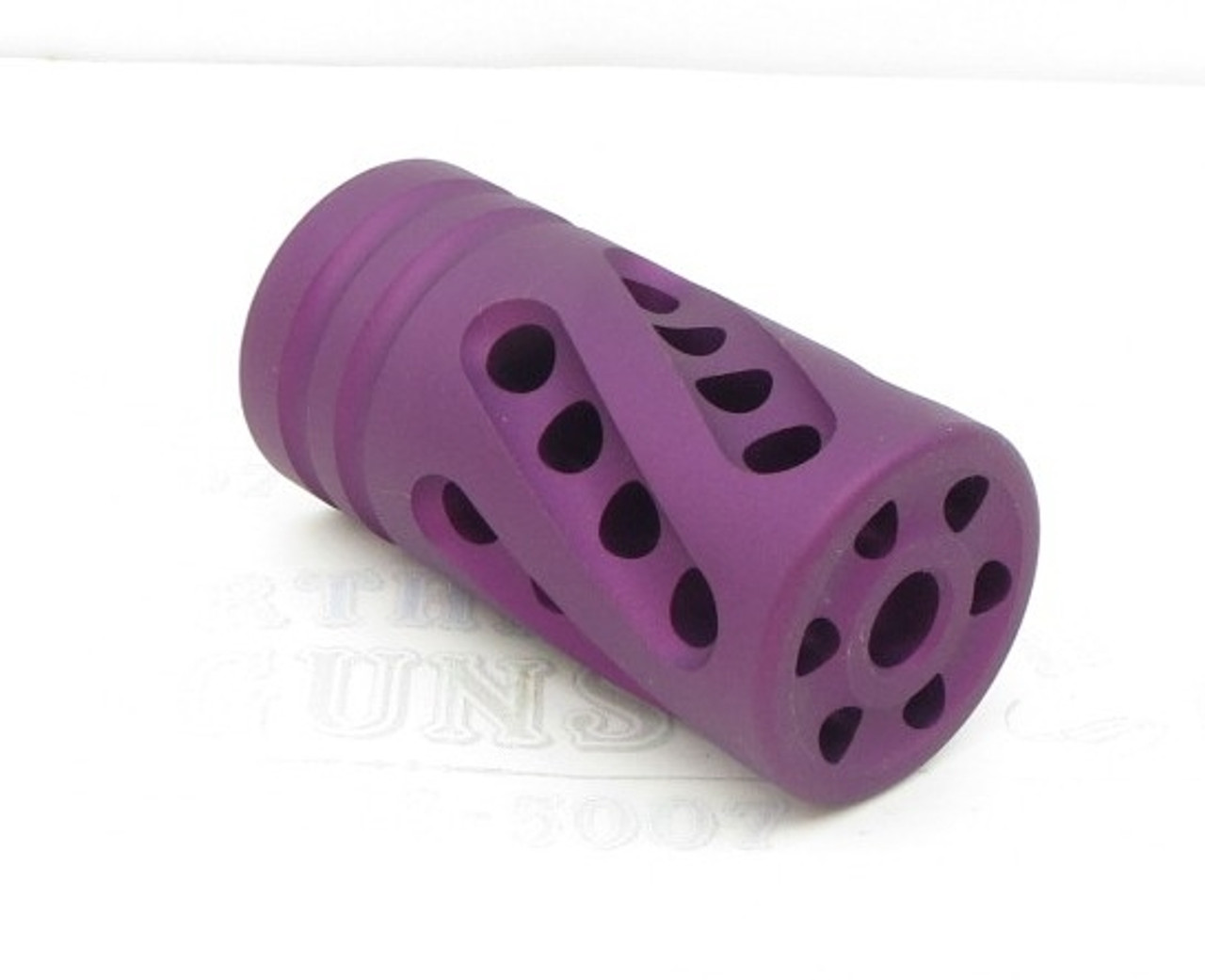 Tactical Solutions PERFORMANCE SERIES Pac-Lite 1" Compensator Matte PURPLE  1/2"x28