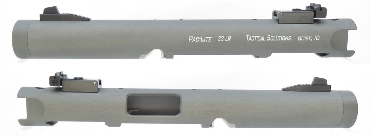Tactical Solutions Mark IV Pac-Lite 4.5" NON-Fluted Matte Gun Metal Gray