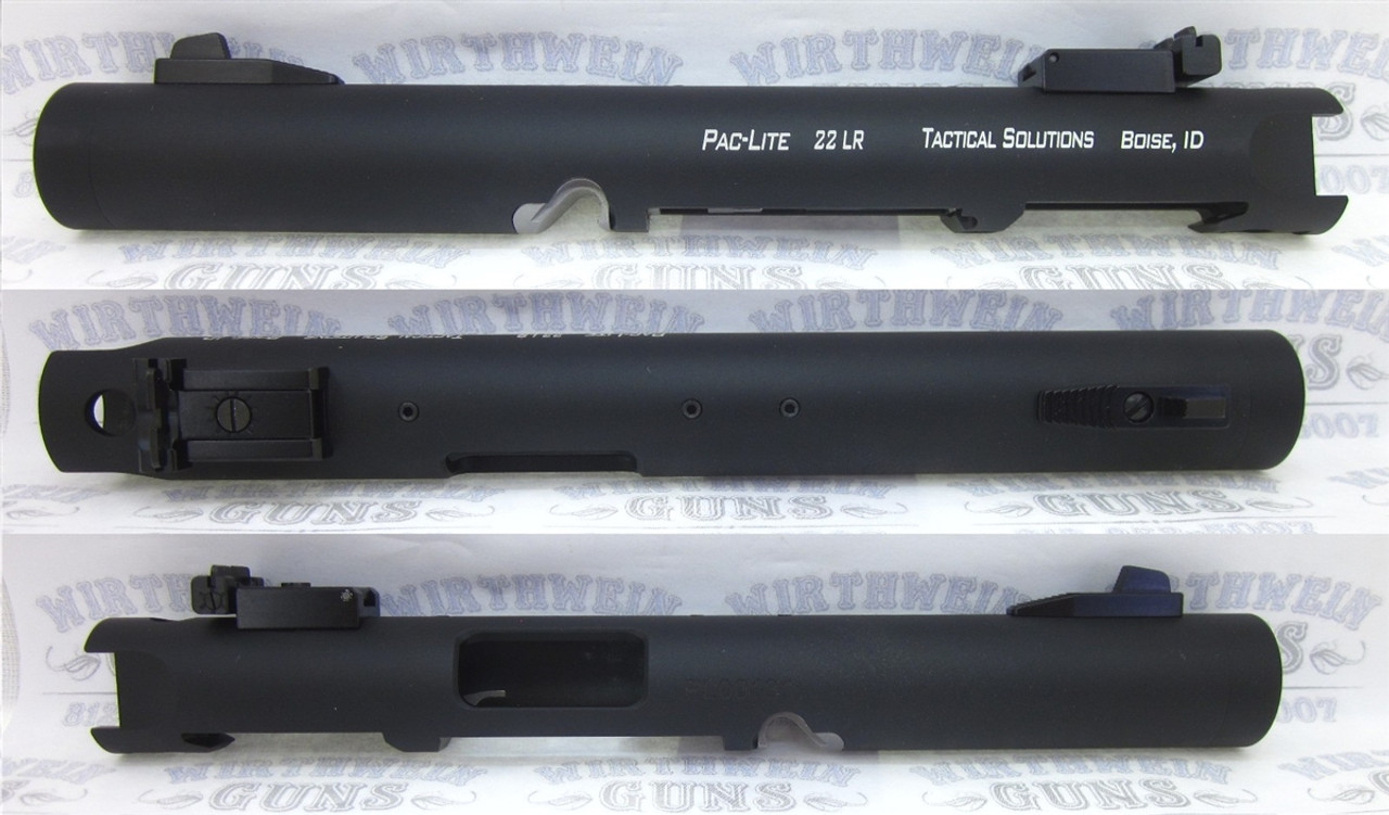 Tactical Solutions Mark IV Pac-Lite 4.5" NON-Fluted Matte Black