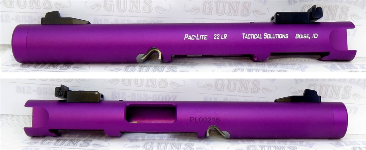 Tactical Solutions Mark IV Pac-Lite 4.5" NON-Fluted Matte Purple 1/2x28 threads