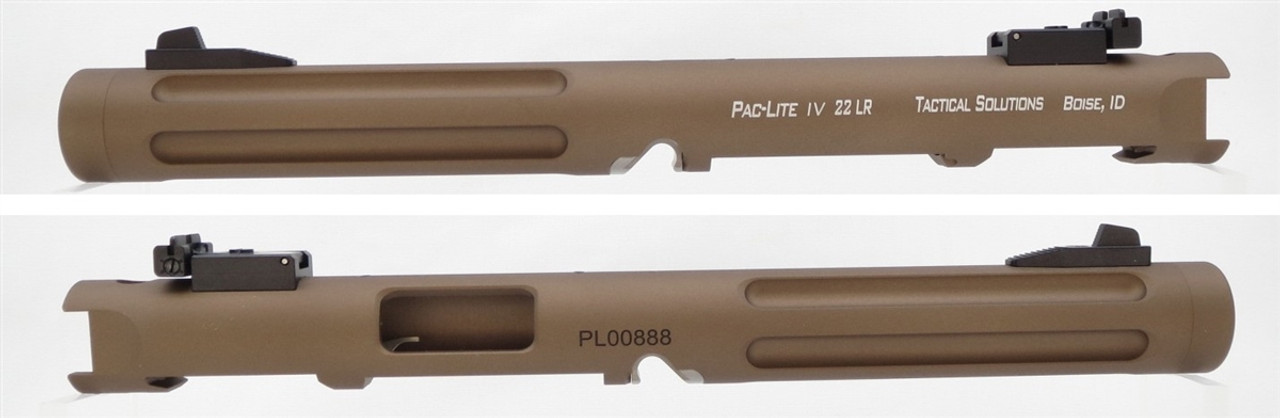 TacSol Tactical Solutions Mark IV Pac-Lite 6" Fluted Matte Quicksand (FDE)