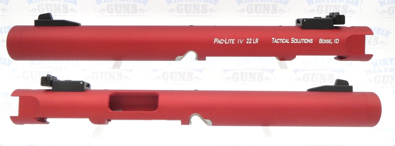 Tactical Solutions Mark IV Pac-Lite 6" NON-Fluted Matte Red