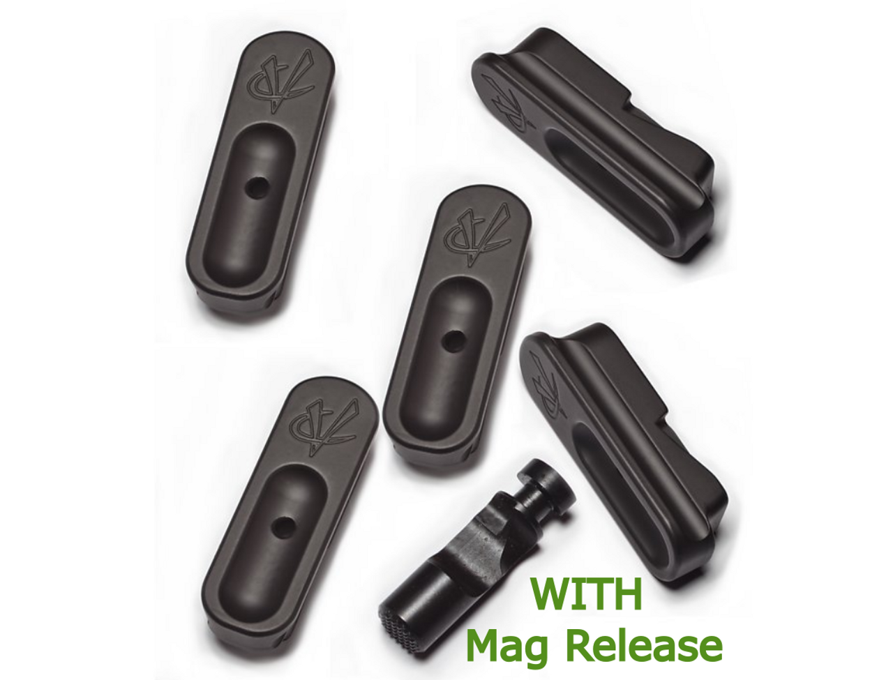 Volquartsen Mark IV 22/45 Magazine Base Pad and Extended Magazine Release Kit 5 Pack