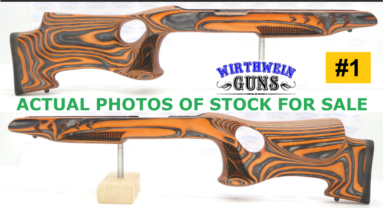 Altamont Paladin Stock for Ruger 10/22 Orange Gray