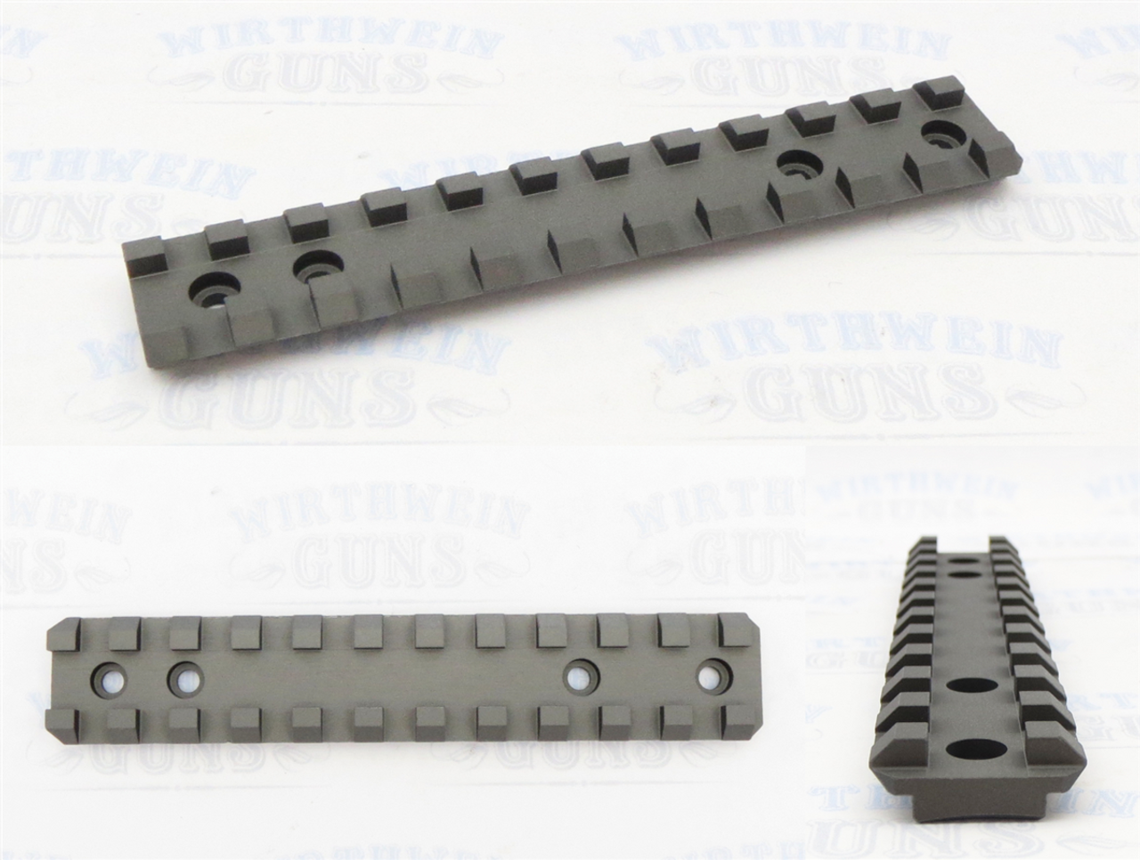 Factory Ruger Picatinny Scope Rail for 10/22 and Charger- Gun Metal Gray