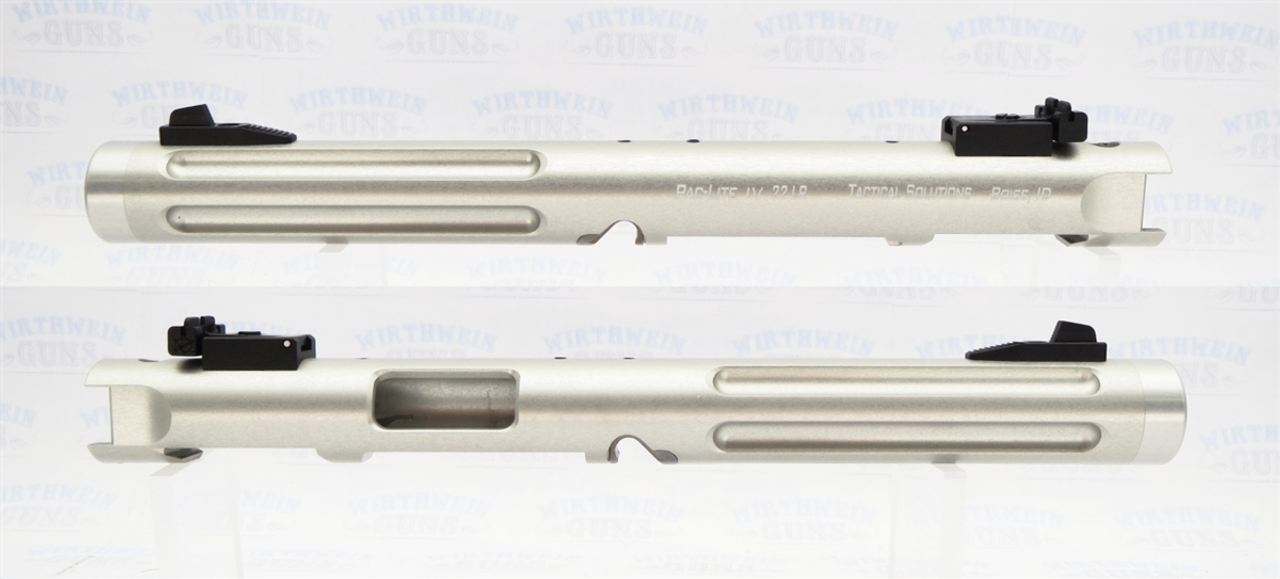 Tactical Solutions Mark IV Pac-Lite 6" Fluted Brushed Silver
