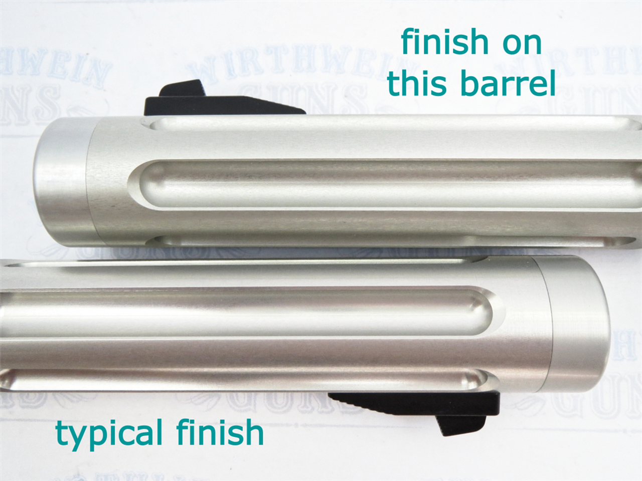 Tactical Solutions Mark IV Pac-Lite 6" Fluted Brushed Silver