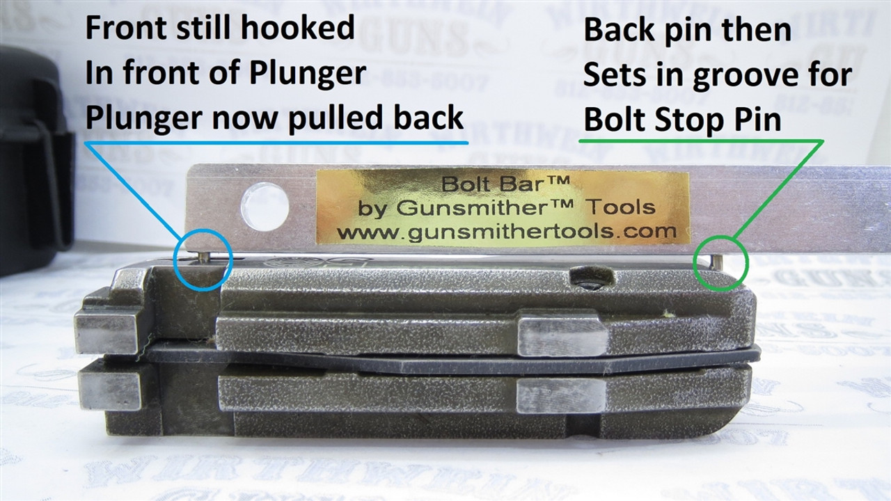 Gunsmither 10/22 Bolt Bar for Ruger 10/22 Rifle, Charger Pistol and most Clones