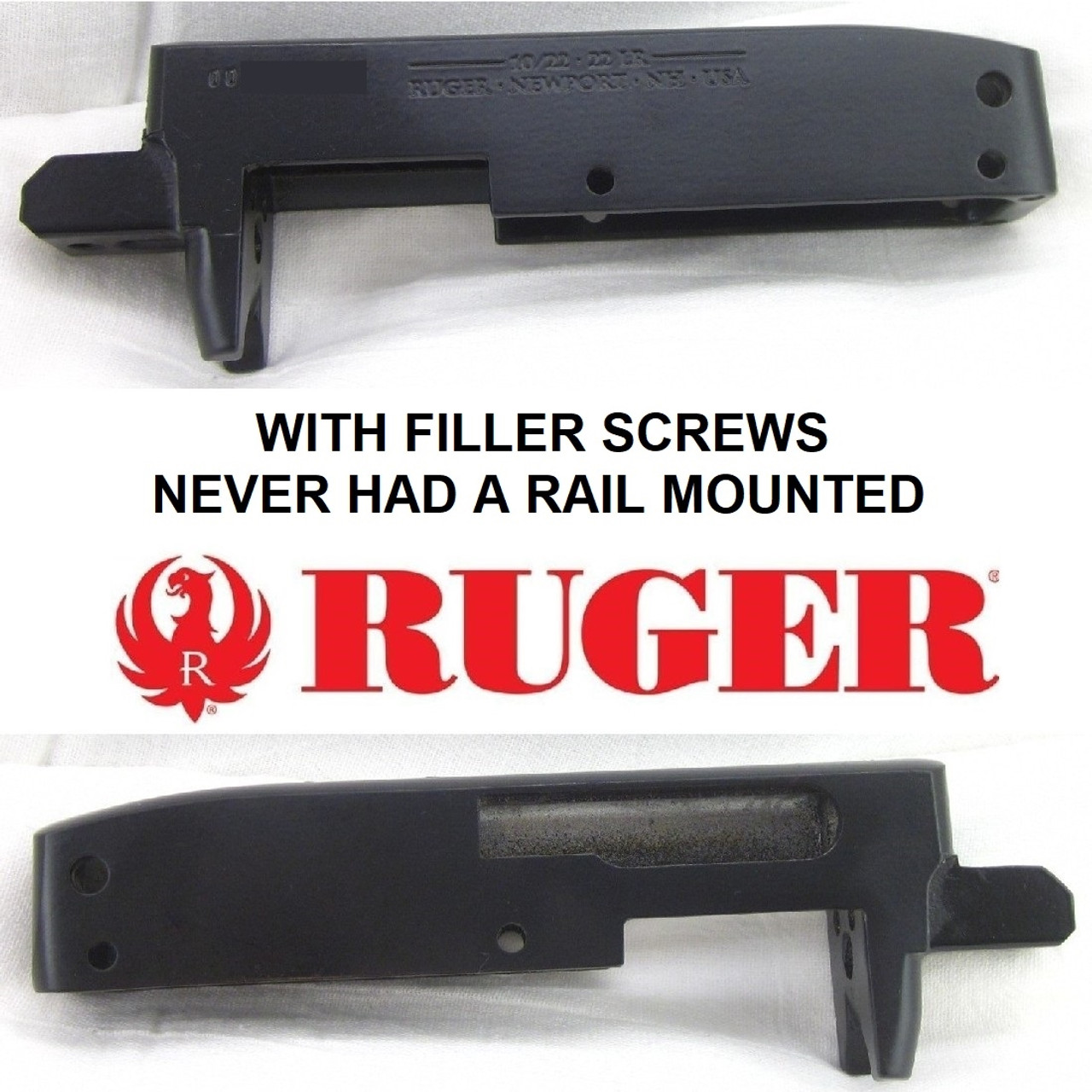 Ruger 10/22 Black BARE Receiver