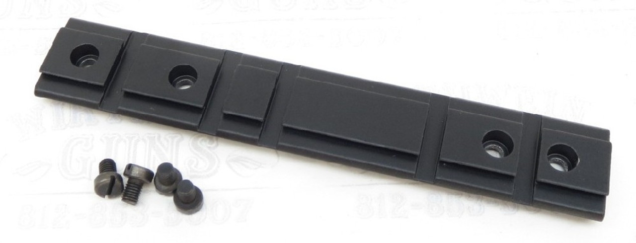 Factory Ruger Black Matte Finish Weaver Scope Rail for 10/22 and Charger