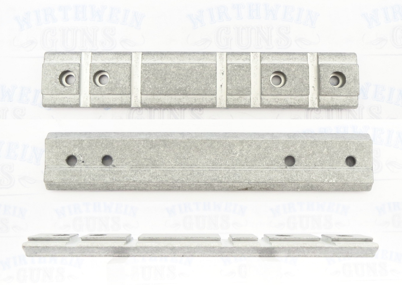 Factory Ruger Silver Weaver Scope Rail for 10/22 and Charger