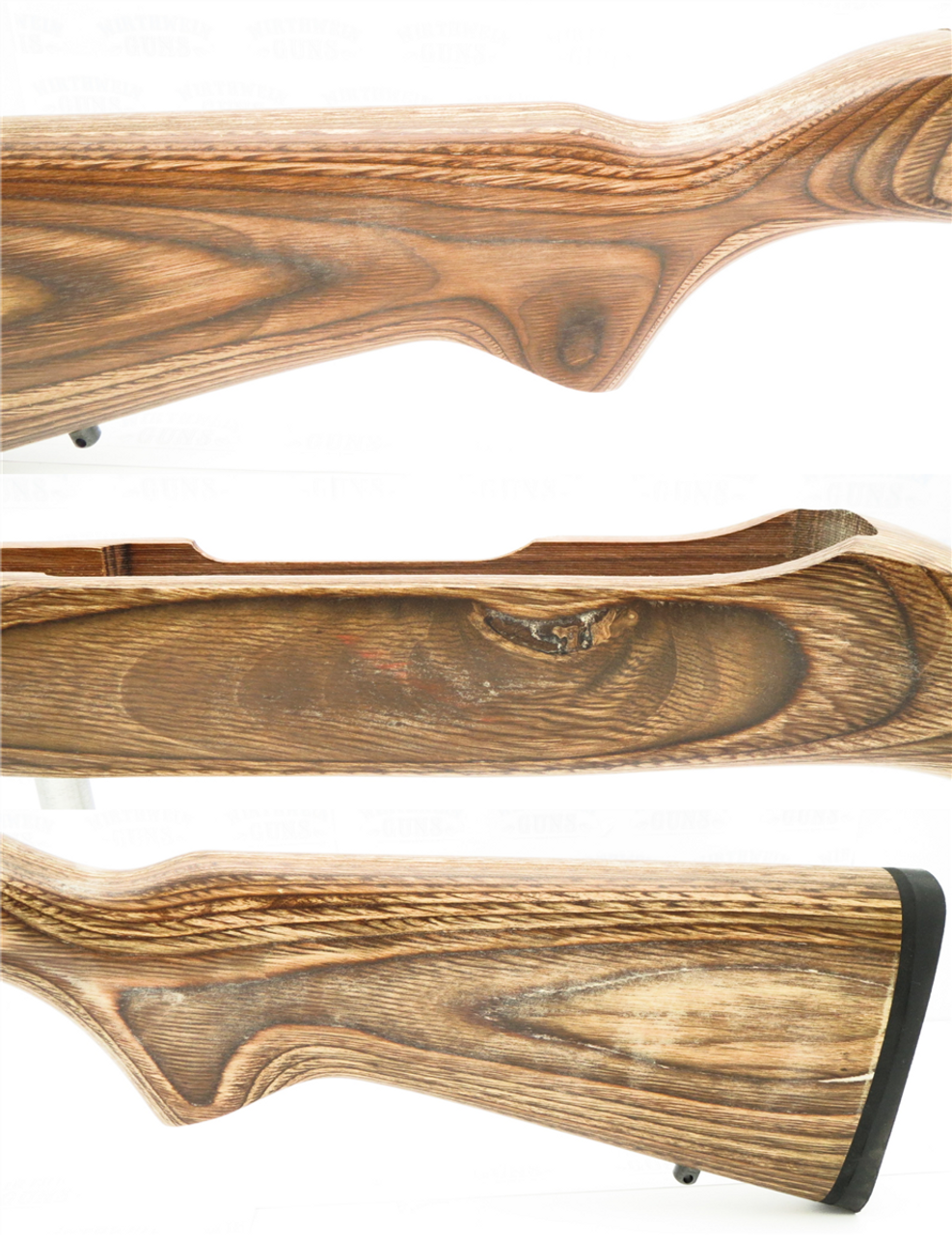 Factory Ruger 10/22 1121 Brown Laminate Wood Stock