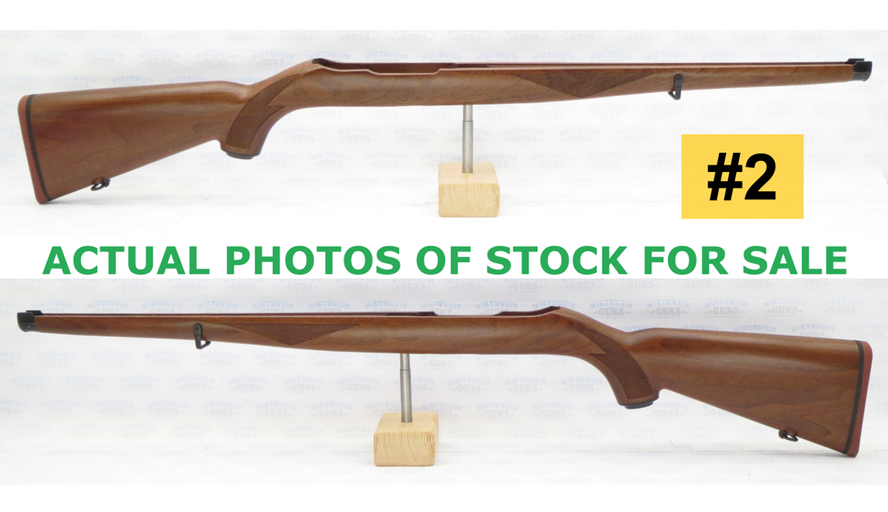 Factory Ruger 10/22 1265 Walnut Mannlicher Stock