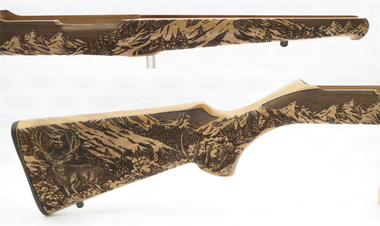 Factory Ruger 10/22 TALO Mule Deer 31161 WALNUT Altamont Rifle stock, Standard Barrel