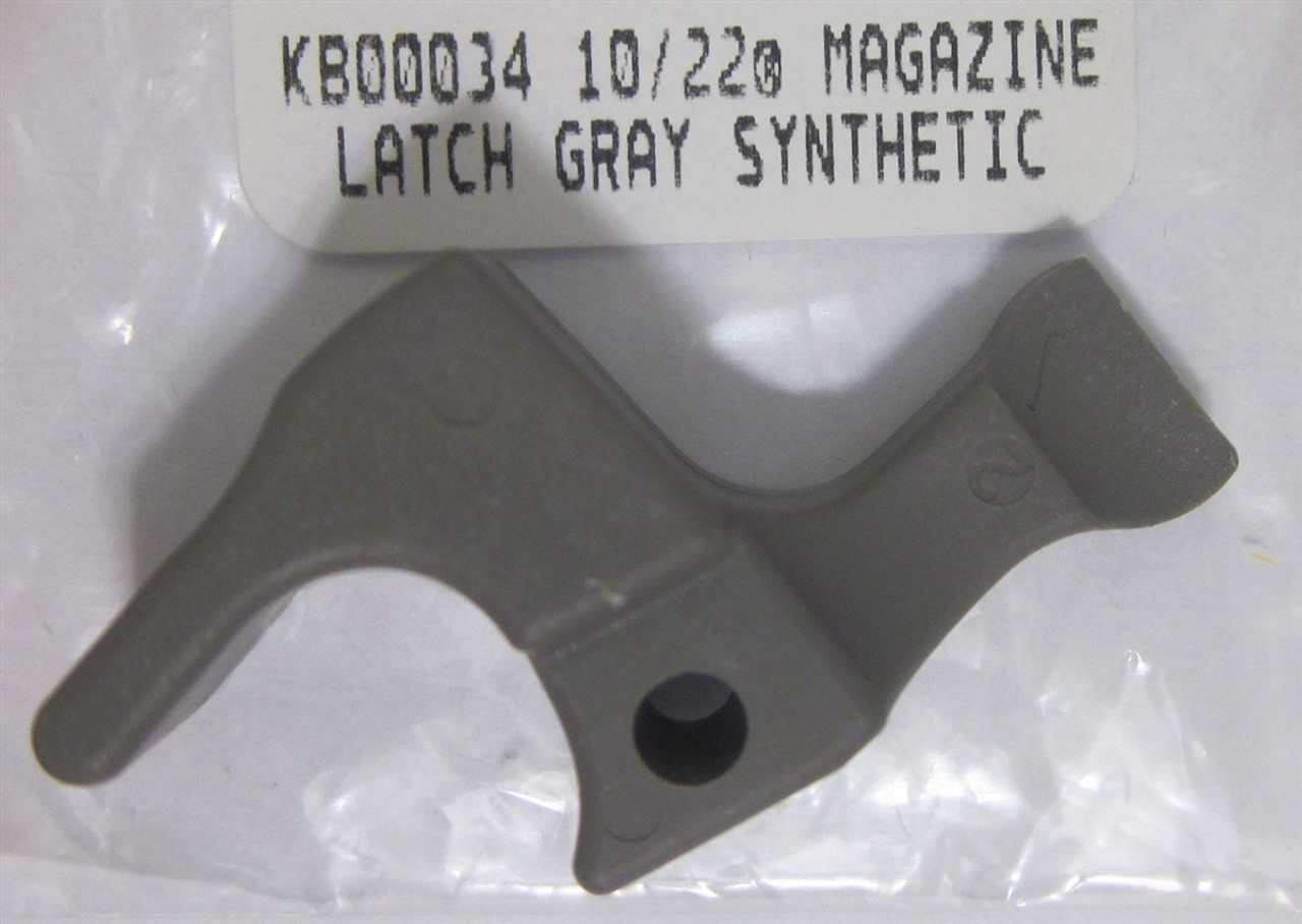 Ruger Magazine Release Gray Synthetic for 10/22 and Charger