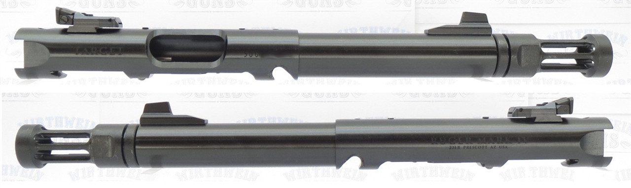 Ruger NEW Take Off 5.5" THREADED Blued Bull Upper with Sights 40176 FLASH HIDER
