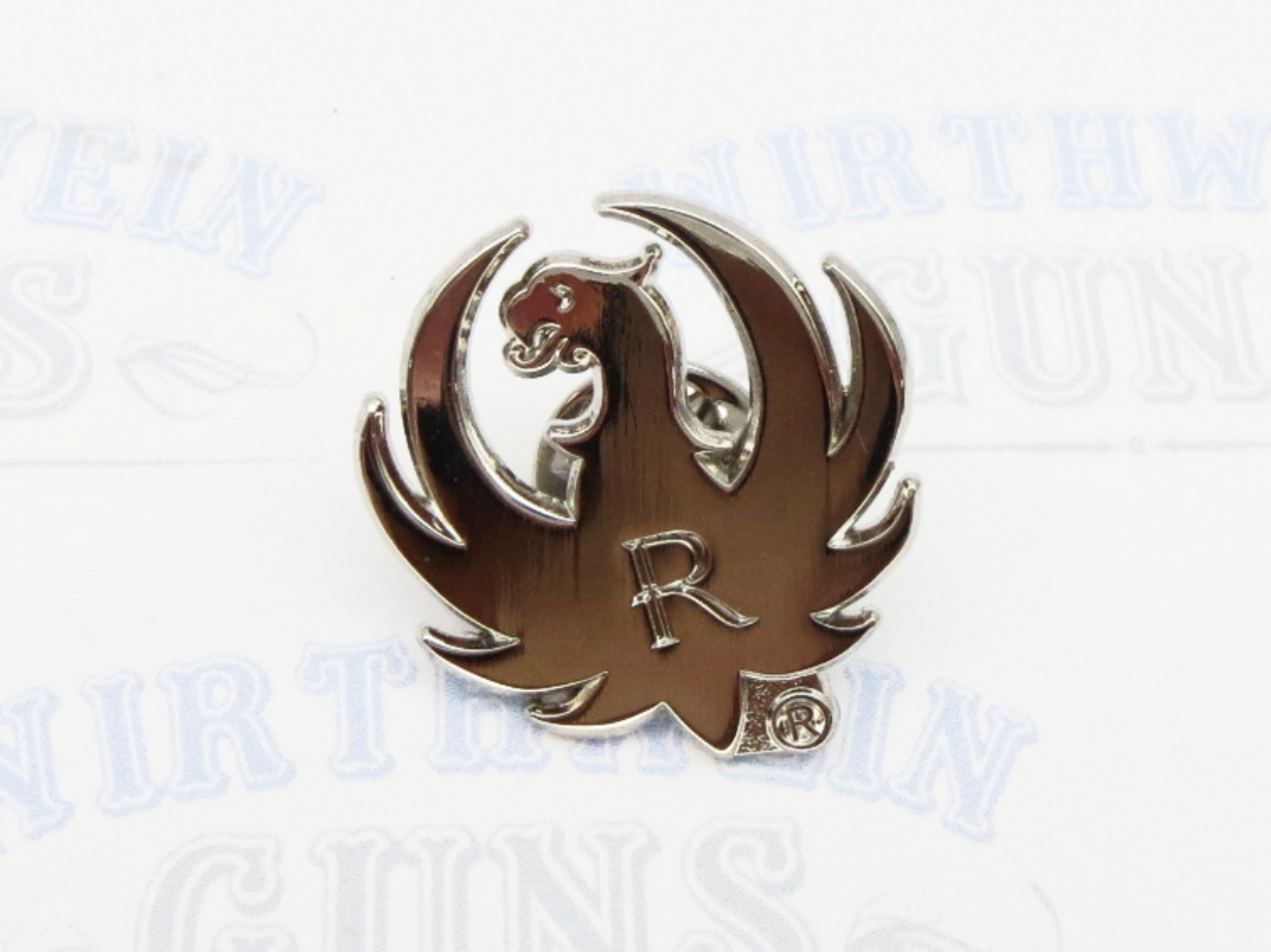 Ruger Silver Eagle Lapel Pin - Hat Tack