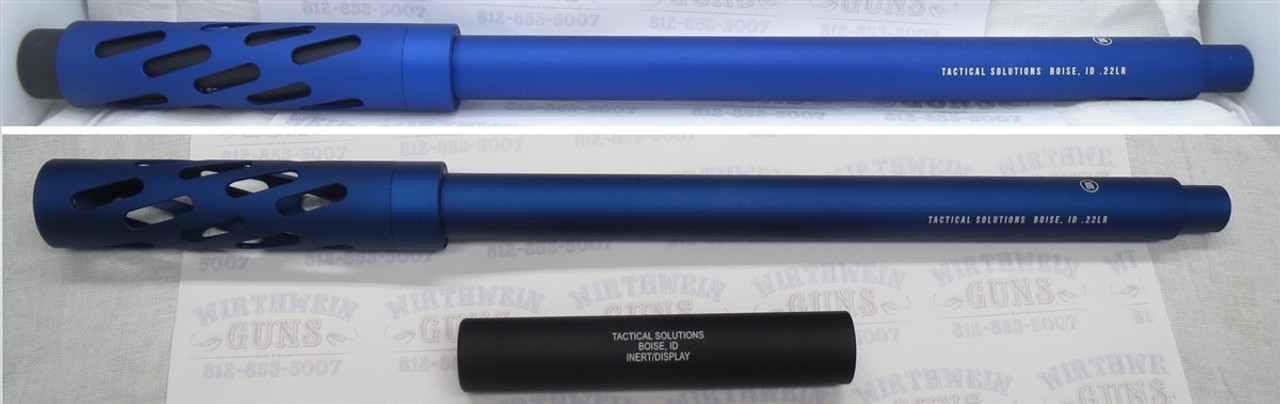 Tactical Solutions Matte Blue SBX Barrel for Ruger 10/22