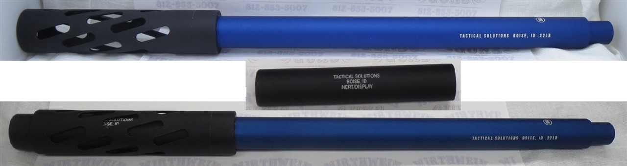 Tactical Solutions Matte Blue & Black SBX Barrel for Ruger 10/22