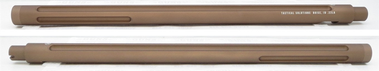 TacSol Tactical Solutions X-Ring 1/2"-28 Threaded Barrel Matte Quicksand FDE