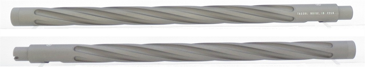 TacSol Performance X-Ring Barrel Matte Gun Metal Gray Threaded 1/2x28