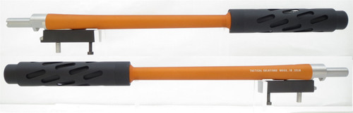 TacSol Tactical Solutions Matte Orange - Matte Black SBX Barrel for Ruger 10/22 Takedown 1/2"x28 threaded