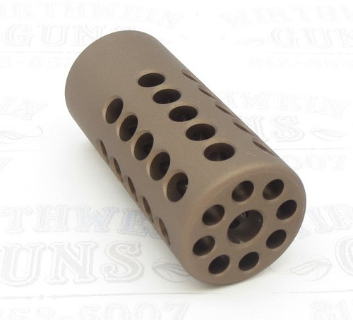 TacSol X-Ring .920" Compensator Matte Quicksand 1/2"x28