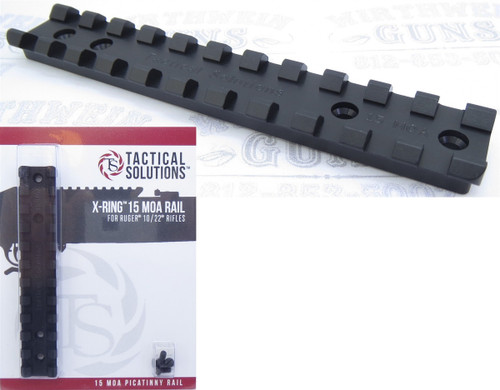 Tactical Solutions 10/22 15MOA Picatinny Rail 1022SR-15MOA