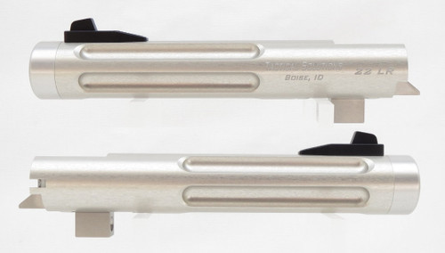 TacSol Tactical Solutions Fluted 5.5" Trail-Lite Browning Buck Mark Barrel Threaded 1/2" x 28 Silver
