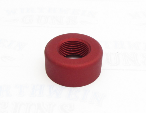TacSol Tactical Solutions Trail-Lite Thread Protector Matte Red 1/2x28