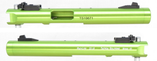 Tactical Solutions Pac-Lite 4.5" Non-Fluted LASER GREEN 1/2"x28 threads
