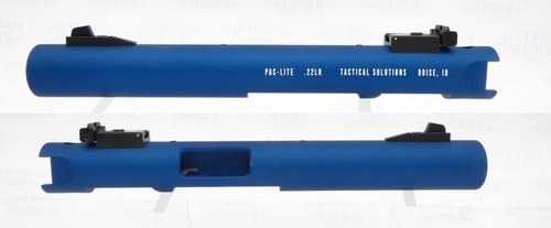 Tactical Solutions Pac-Lite 4.5" Non-Fluted Matte Blue 1/2"x28 threads