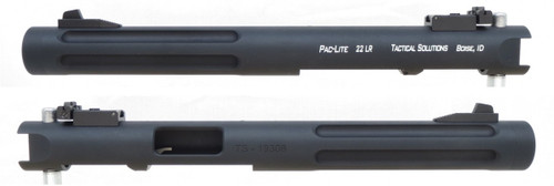 Tactical Solutions Pac-Lite 6" Fluted Matte Black 1/2"x28 threads