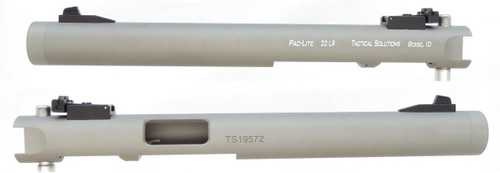 TacSol Pac-Lite 6" Non-Fluted Gun Metal Gray 1/2"x28 threads