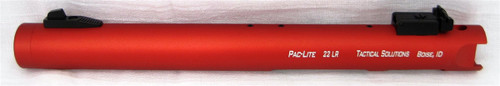 Tactical Solutions Pac-Lite 6" Non-Fluted Matte Red 1/2"x28 threads
