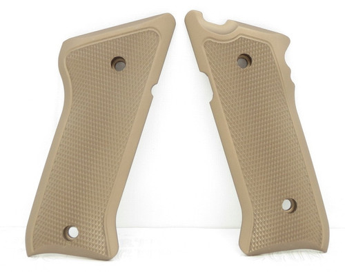 Tactical Solutions Pac-Lite Aluminum Mark 3 Grips Matte Quicksand (FDE)